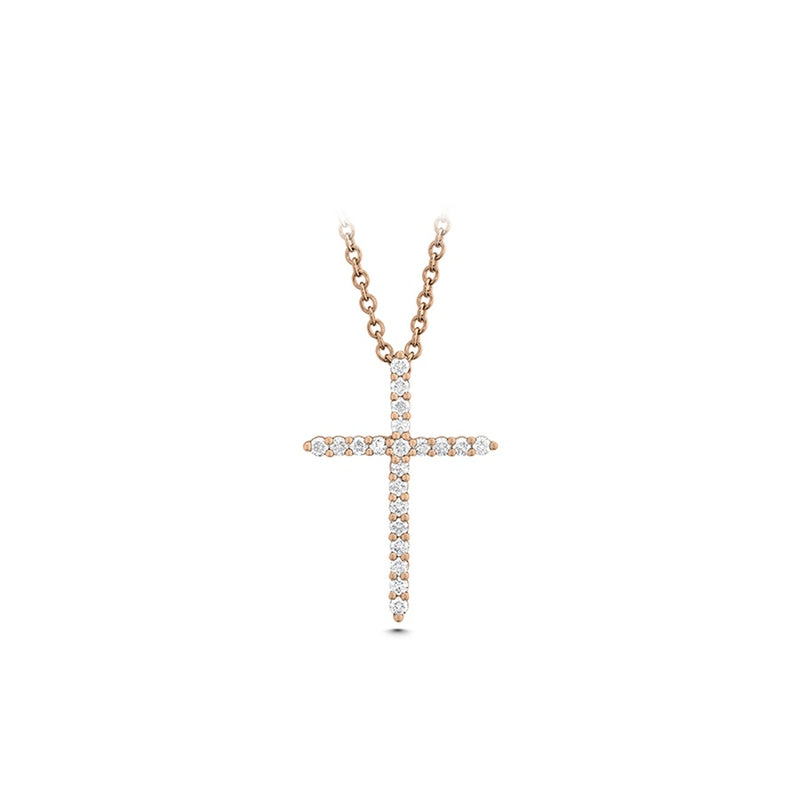 Memoire Shared Prong Diamond Cross Pendant CCCS11518008R72000