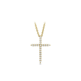 Memoire Shared Prong Diamond Cross Pendant CCCS11518008Y72000