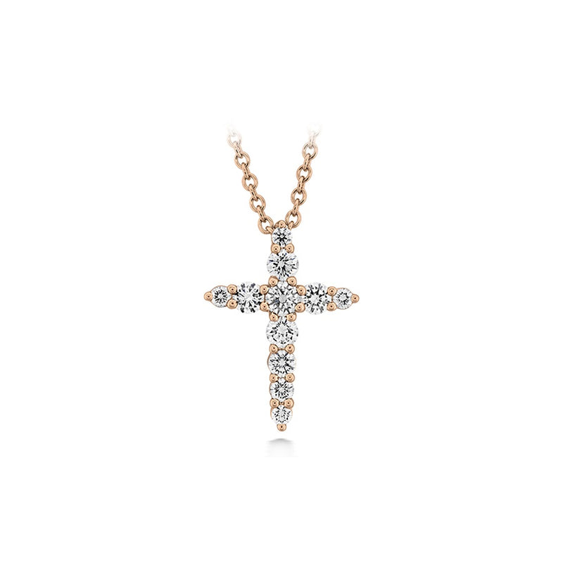 Memoire Shared Prong Diamond Cross Pendant CCCS11618008R72000