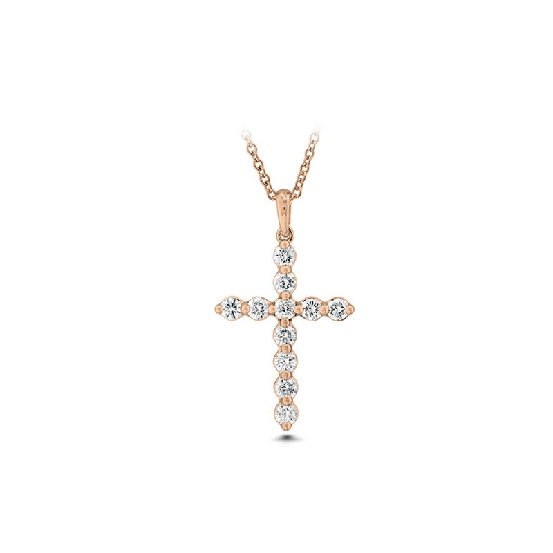 Memoire Single Prong Diamond Cross Pendant CCCS11818008R72000