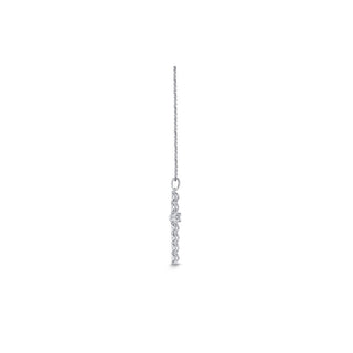 Memoire Single Prong Diamond Cross Pendant CCCS12118008R72000