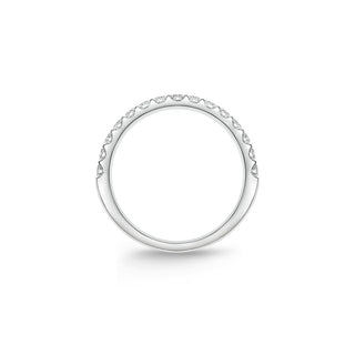 Memoire Odessa Half Round Diamond Band EROD2047000PT72000