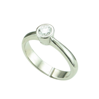 PLAT.33CT VS1 G BEZEL ER