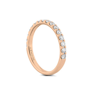 Memoire Odessa Half Round Diamond Band EROD28370008R72000