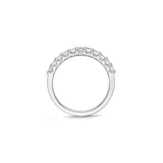 Memoire Geo Arts 11 Stone Emerald Cut Band ERGA30670008W72000