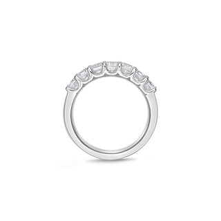 Memoire Geo Arts 7 Stone Emerald Cut Band ERGA30870008W72000