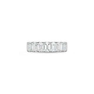 Memoire Geo Arts 7 Stone Emerald Cut Band ERGA30870008W72000