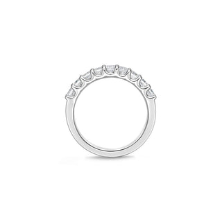 Memoire Geo Arts 9 Stone Emerald Cut Band ERGA30770008W72000