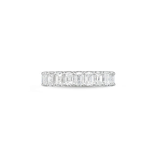 Memoire Geo Arts 9 Stone Emerald Cut Band ERGA30770008W72000