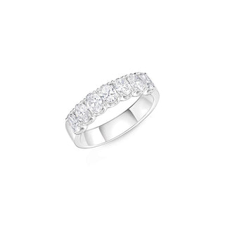 Memoire Geo Arts 7 Stone Oval Band ERGA11670008W72000