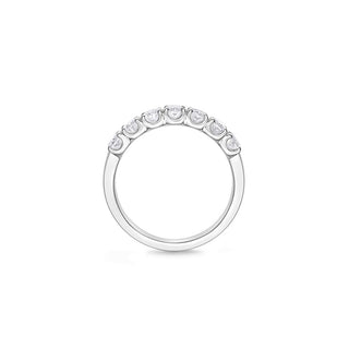 Memoire Geo Arts 7 Stone Oval Band ERGA11670008W72000