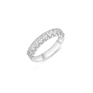 Memoire Geo Arts 7 Stone Oval Band ERGA11570008W72000