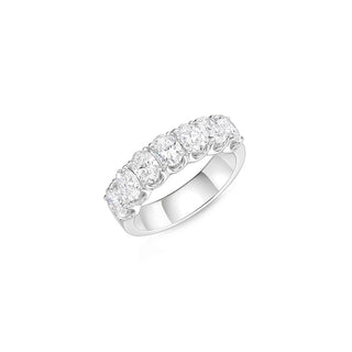 Memoire Geo Arts 7 Stone Oval Band ERGA11770008W72000