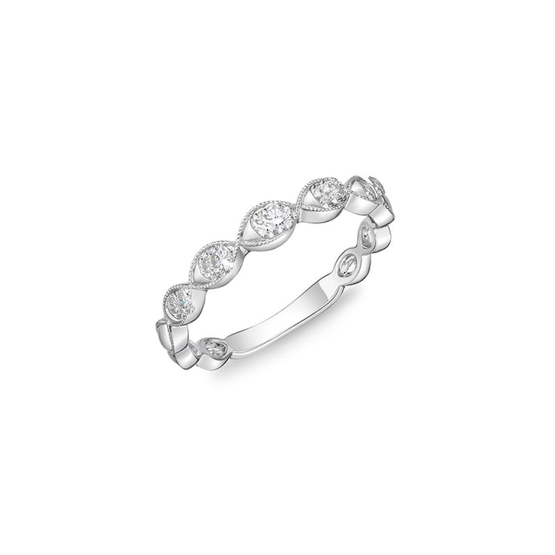 Memoire Vintage Illusion Marquise Stackable Band ERSUR1370008W72000