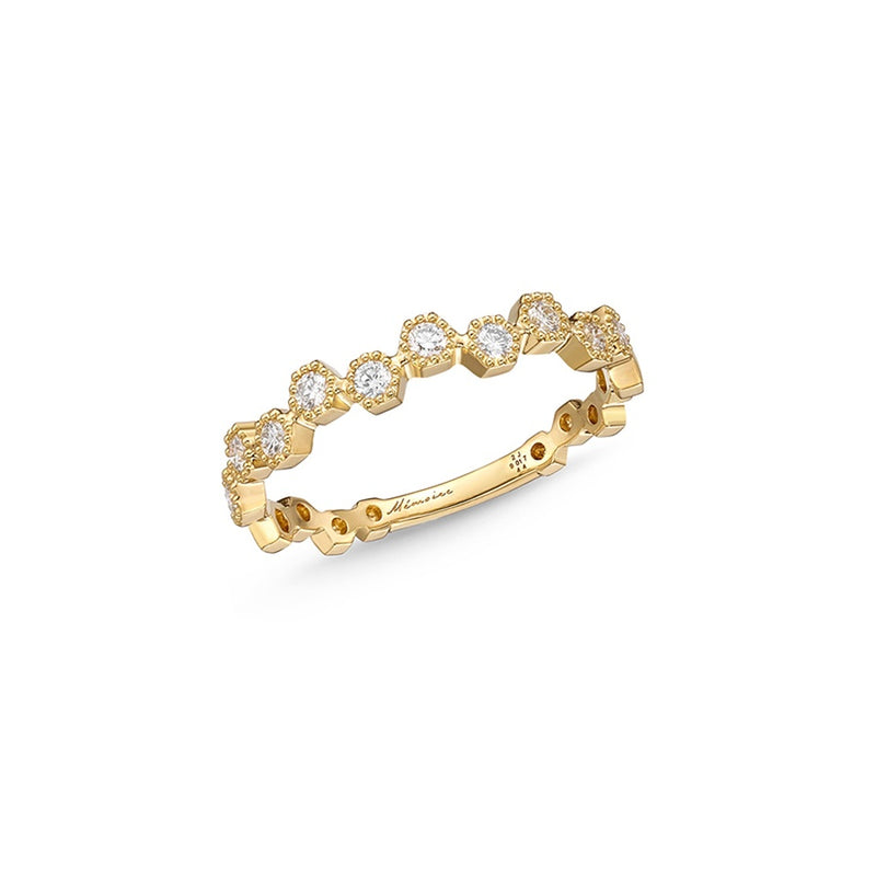 Memoire Vintage Hexagon Stackable Band ERSUR1670008R72000