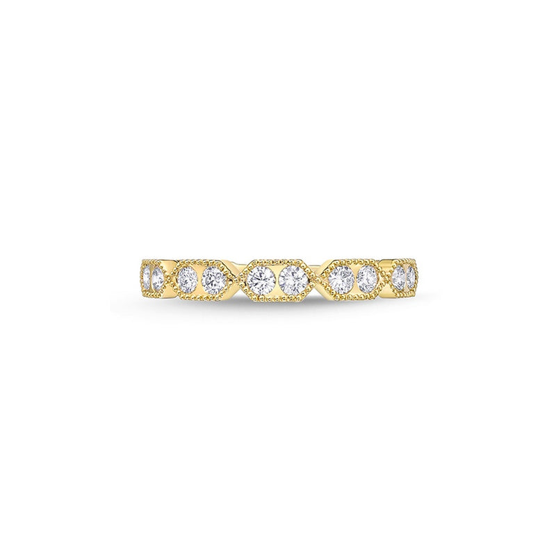 Memoire Vintage Hexagon Stackable Band ERSUR1770008Y72000