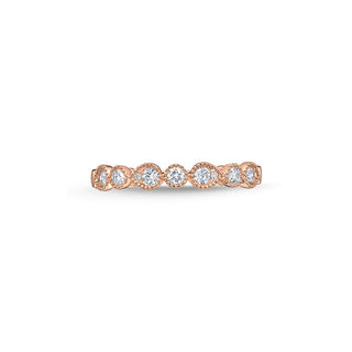 Memoire Vintage Pear & Round Stackable Band ERSUR1570008Y72000