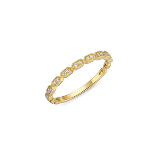 Memoire Vintage Hexagon Stackable Band ERSUR1270008R72000
