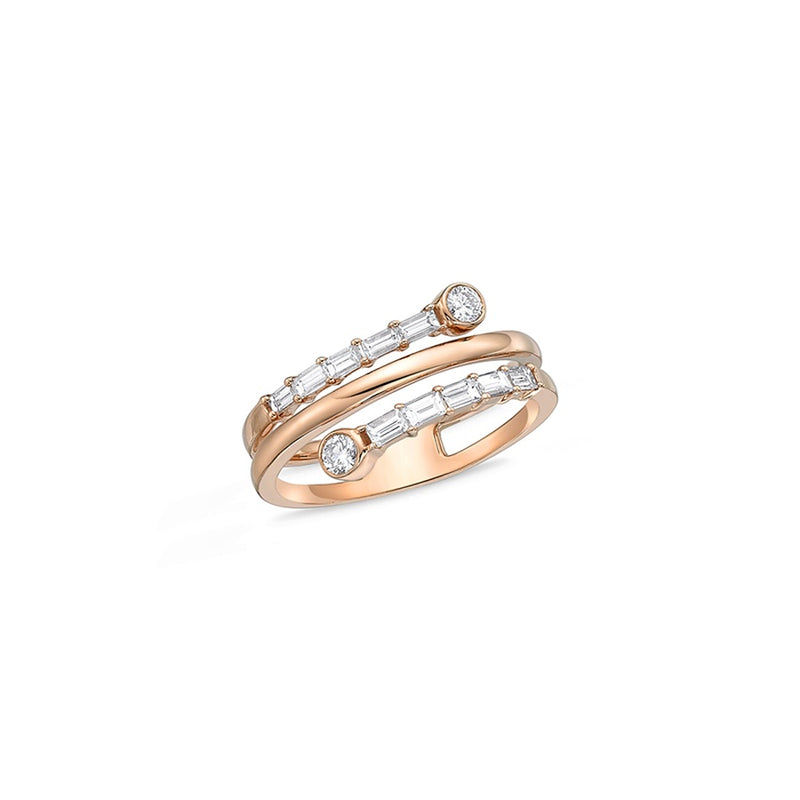 Memoire Baguette Wrap Around Band FRGA70170008R72000