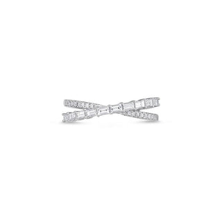 Memoire Baguette & Round Criss Cross Band FRGA70270008R72000