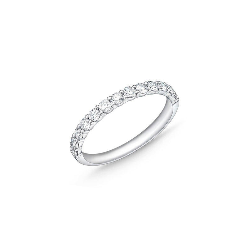 Memoire Petite Prong Half Round Diamond Band ERPT1277000PT72000