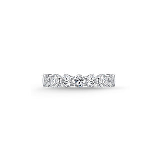 Memoire Petite Prong 7 Stone Diamond Band ERPT11970008R72000