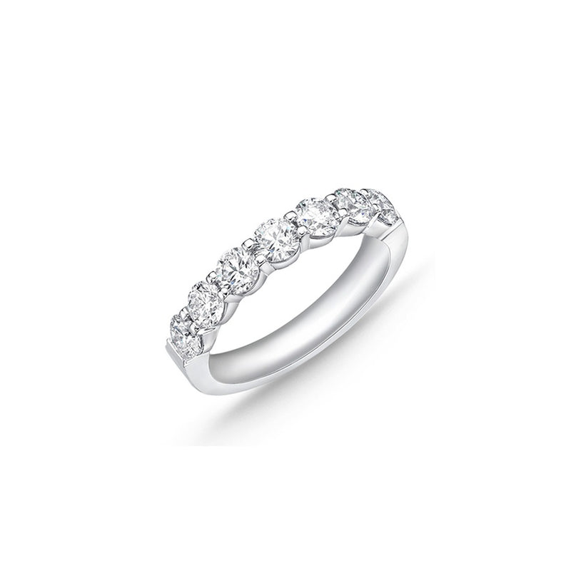 Memoire Petite Prong 7 Stone Diamond Band ERPT1197000PT72000