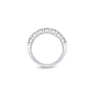 Memoire Petite Prong 7 Stone Diamond Band ERPT1197000PT72000