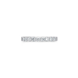Memoire Petite Prong 9 Stone Diamond Band ERPT1207000PT72000