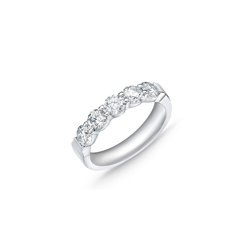 Memoire Petite Prong 5 Stone Diamond Band ERPT11270008R72000