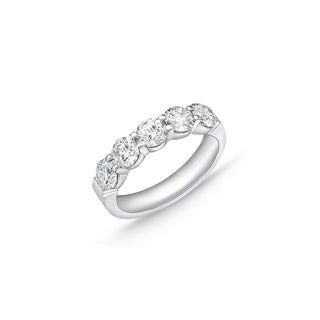 Memoire Petite Prong 7 Stone Diamond Band ERPT1137000PT72000