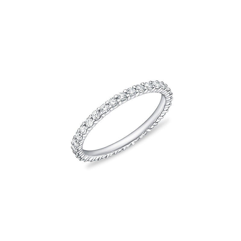 Memoire Petite Prong Diamond Eternity Band ERPT13070008R72000