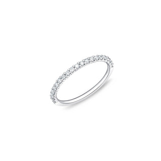 Memoire Petite Prong 21 Stone Diamond Band ERPT12870008Y72000