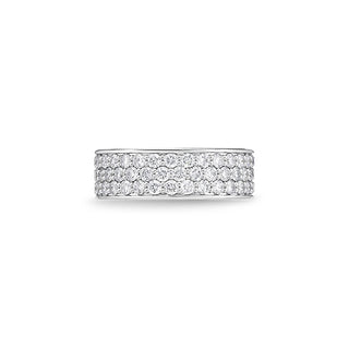 Memoire Pavé Silk Half Round Diamond Band ERPA11770008R72000