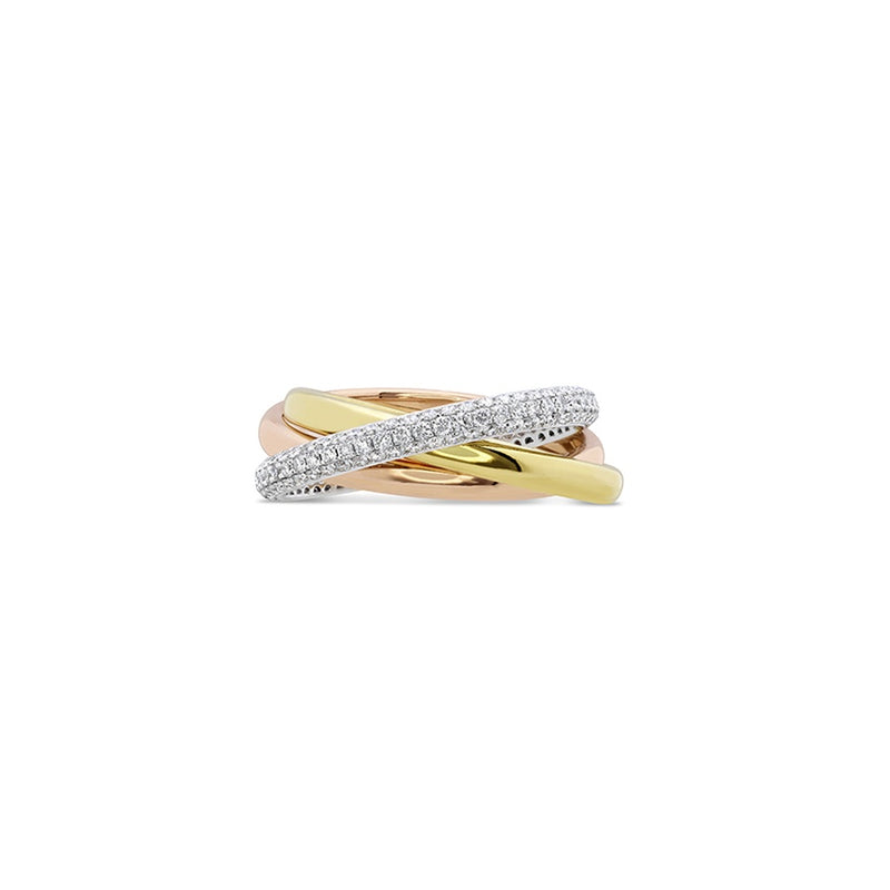 Memoire Pavé 3 Row Rolling Band FRRR13370008D72000