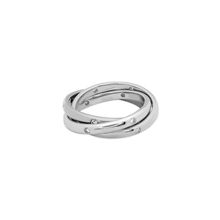 Memoire Burnished 3 Row Rolling Band FRRR13570008W72000