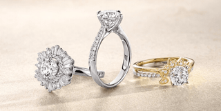 Customized Bridal engagement Ring Set