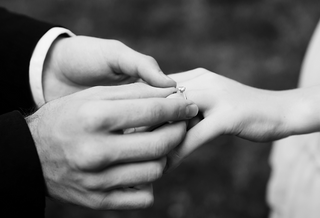 Emerald Ring on Hand