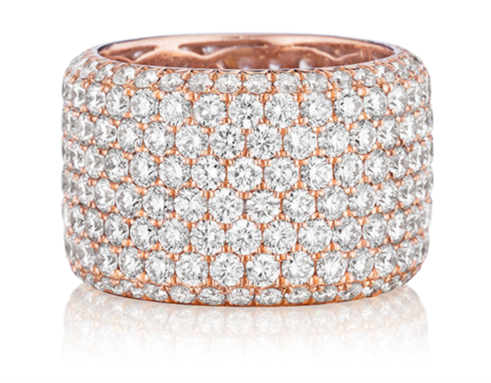 Henri Daussi eternity bands at GMG Jewellers