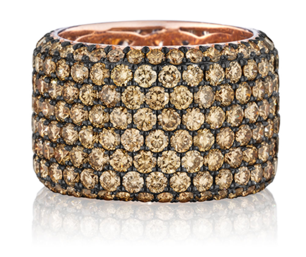 Henri Daussi eternity bands at GMG Jewellers