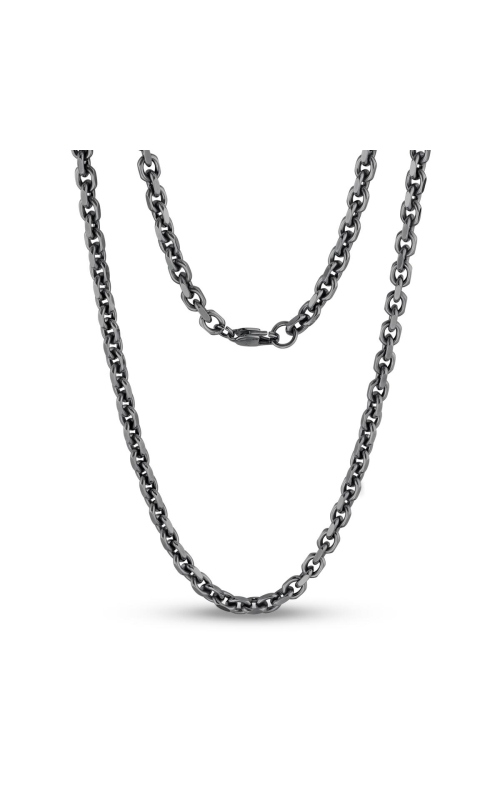 5MM OVAL GUN METAL LINK 24 INCH