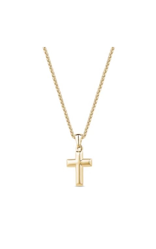 STEEL GUARDIAN CROSS PENDANT 17