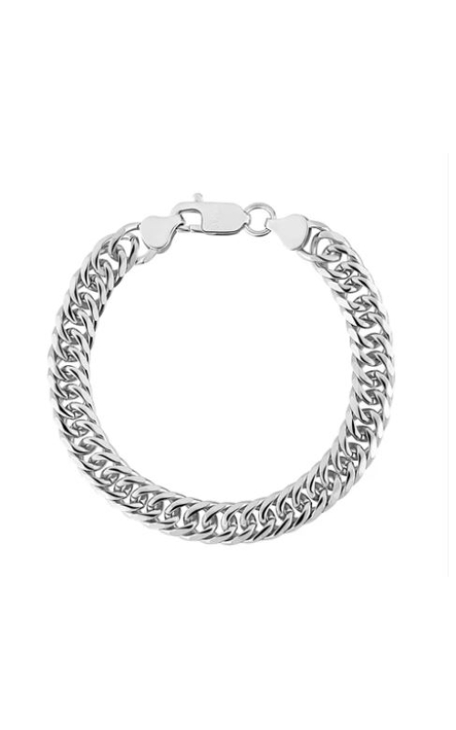 8MM  DBL CUBAN LINK BRACELET
