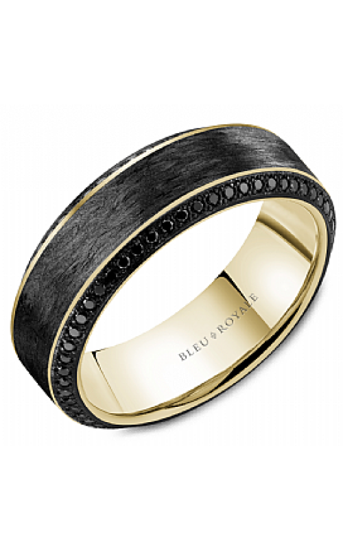 106=.76TW BLK DIA 7.5MM 14KY & CARBON BAND