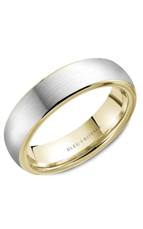 14KW/Y 6MM DOME WEDD BAND