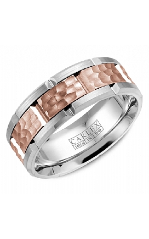 7.5MM FROSTED HAMMERED CENTER