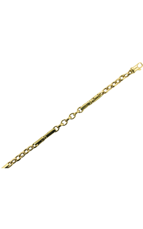 7.5 FANCY LINK 14KY BRACELET