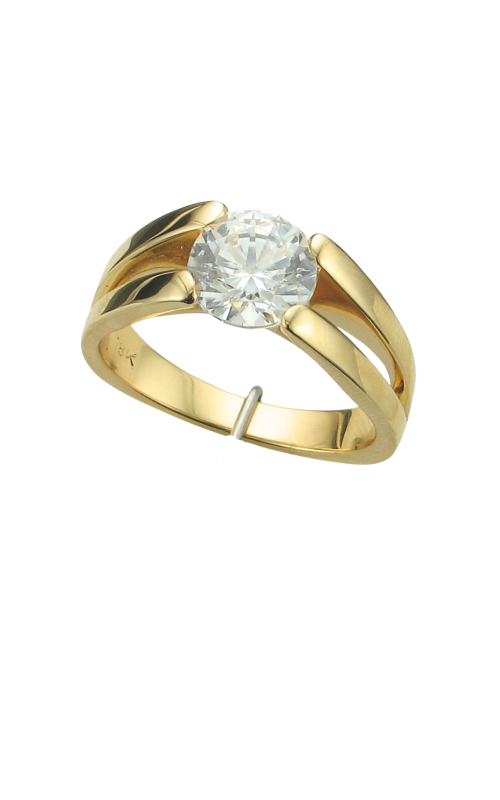 1.00CT 18KY SOLITAIRE E/R