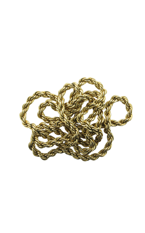 10K YELLOW ROPE CHAIN 31