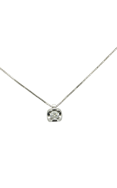 14KW FLANDERS DIA NECKLACE